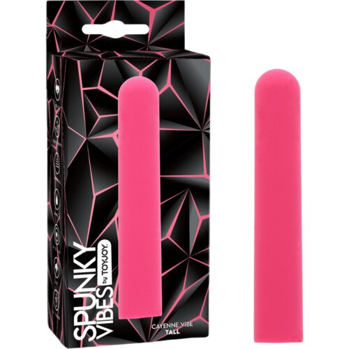 Toy Joy 2023 Vibrator Toy Joy Spunky Vibes Cayenne Tall Pink Cene