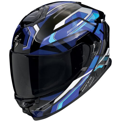 Scorpion Exo-gt sp air augusta black gray blue kaciga Cene
