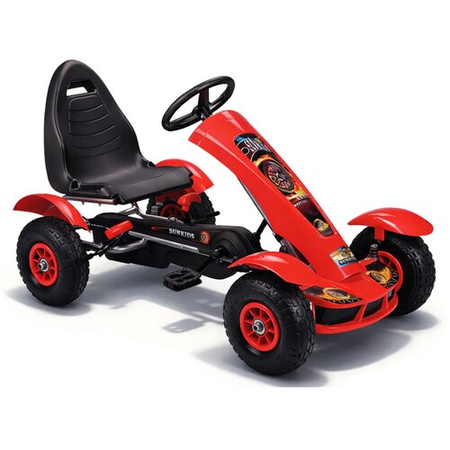  Gokart Na Pedały F618 Czerwony Cene