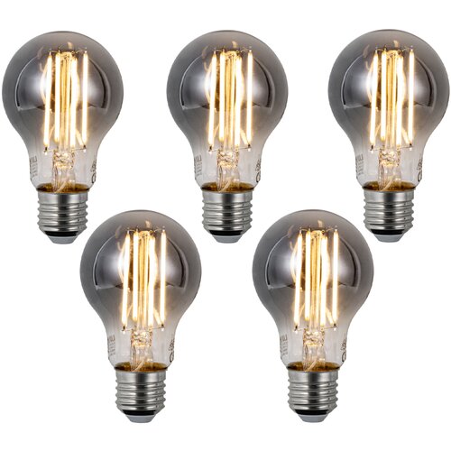 LUUMR Komplet 5 Pametne zatemljive LED žarnice E27 A60 dimljene 4,9 W 150 lm 1800 K Cene