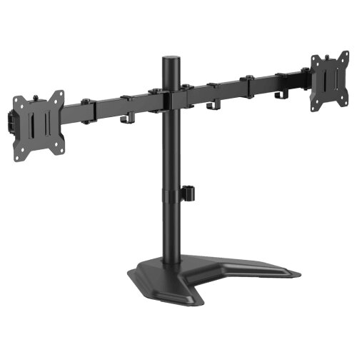S Box Nosač za 2 LCD monitora F024-3, Crni Cijene
