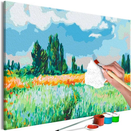  Slika za samostalno slikanje - Claude Monet: The Wheat Field 60x40 Slike
