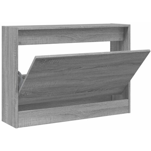vidaXL Omarica za čevlje siva sonoma 80x21x57 cm inženirski les, (21025005) Cene
