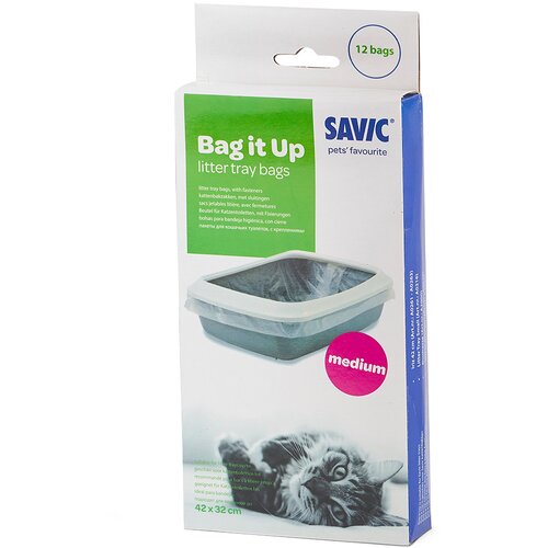 Savic Bag it Up vrećice za mačji WC - Medium - 3 x 12 komada Cijene