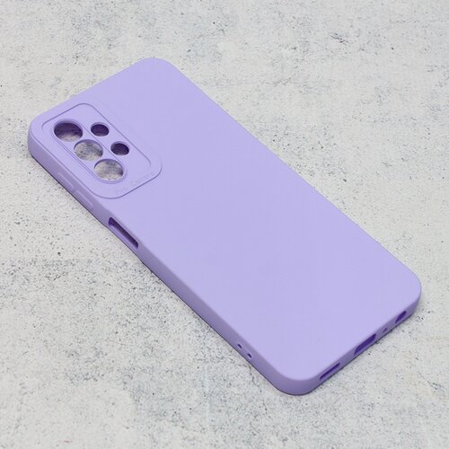 Maska silikon pro camera za samsung A135F galaxy A13 4G ljubicasta Slike