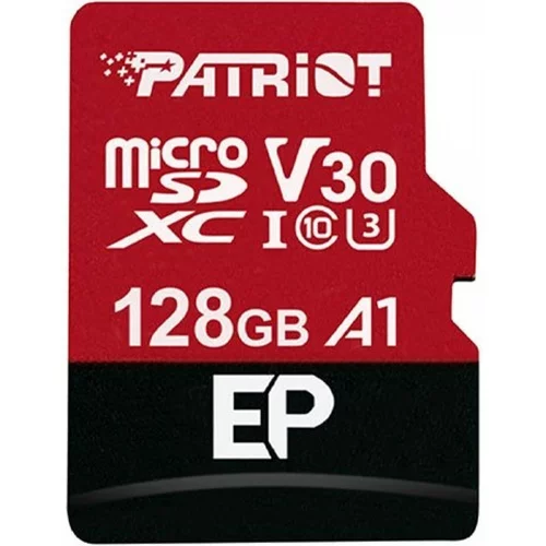 Patriot Memory patriot kartica 128GB microsdxc UHS-3 , pisanje 80MBs , branje 100MBs + adapter