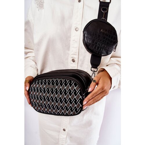 GOE Women&amp;#039;s Messenger Bag 3w1 ZNJ031 Black Slike