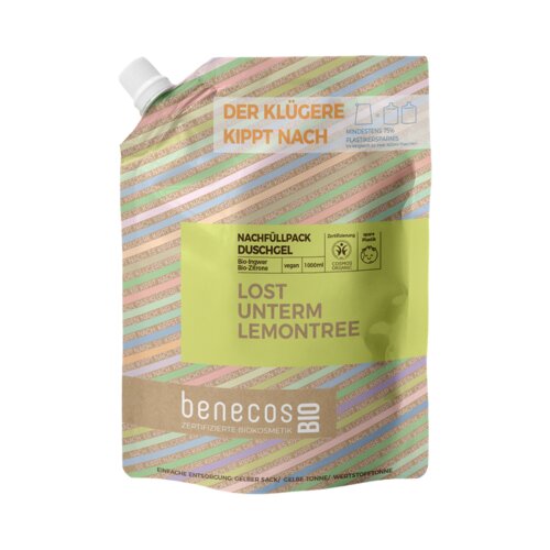 Benecos benecosBIO gel za prhanje "Lost unterm Lemontree" - 1.000 ml Cene