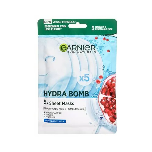Garnier Skin Naturals Hydra Bomb hidratantne tekstilne maske 5 kom