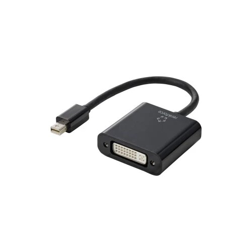 Renkforce RF-4769258 DisplayPort / DVI adapter [1x mo&amp;scaron;ki konektor mini Displayport - 1x ženski konektor DVI\, 24 + 5 polov] črna PVC pla&amp;scaron;č 15.00 cm, (20429846) Slike