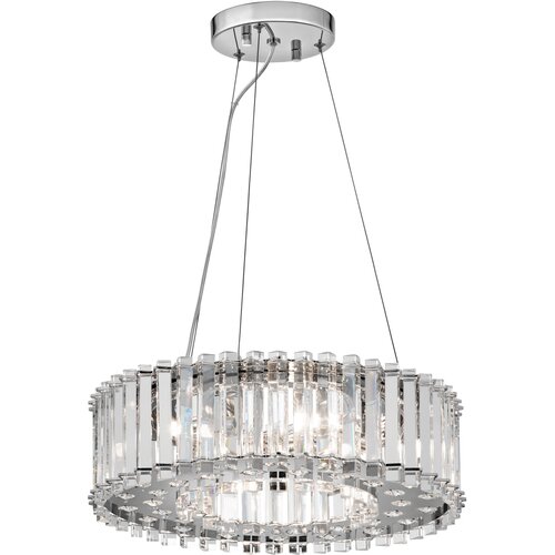 Elstead Lighting Elstead Crystal Skye Stropna svetilka s 6 lučmi, kromirana s kristali, G9, (22098036) Cene