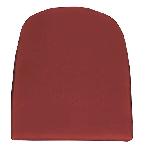 Doppler Polkrožna blazina za stol Look (d 43 x š 48 x v 4 cm, rdeča)