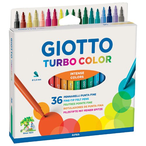 Giotto Flomaster Blister 36/1 turbo color 0716 Cene