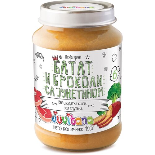 Juvitana kašica batat i brokoli sa junetinom 190g, 6m+ 183184 Cene