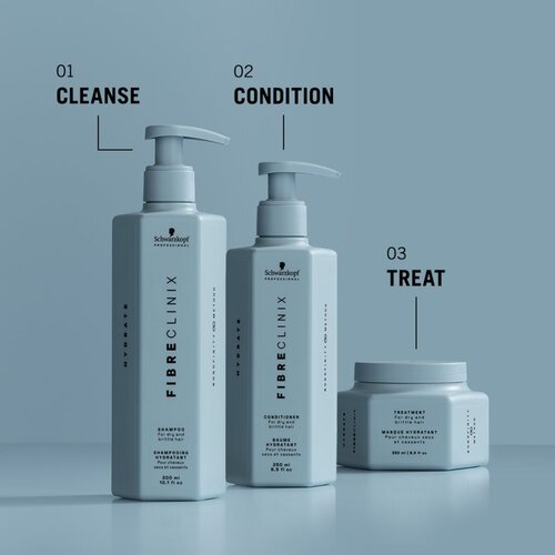 Schwarzkopf Professional Fibre Clinix Hydrate Shampoo hidratantni &amp;scaron;ampon za suhu kosu 300 ml Slike