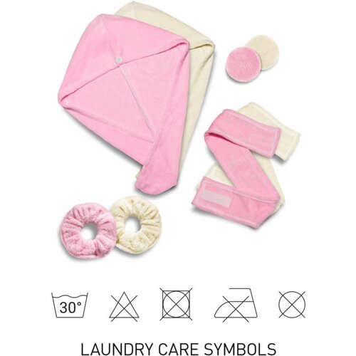 BrushArt Home Salon Hair towel brisača za lase Cream Slike