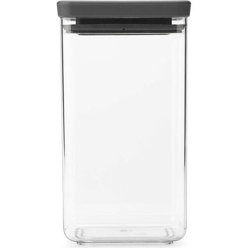 Brabantia Četvrtaste posude za zalihe koje se mogu slagati, Tasty+, dark grey - 1,6 L Cijene