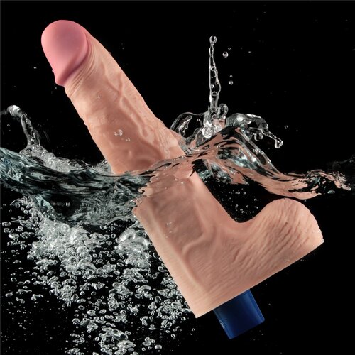 Lovetoy 2024 Vibracijski Penis Lovetoy Real Softee Flesh 10&amp;#039;&amp;#039; Slike