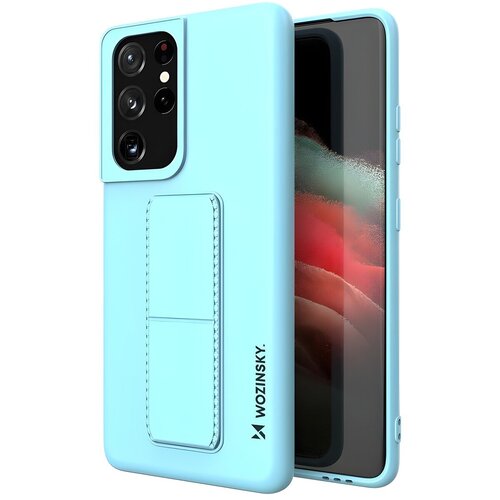 Wozinsky Kickstand ovitek za Samsung Galaxy S21 Ultra 5G - Modra KP10967 Slike