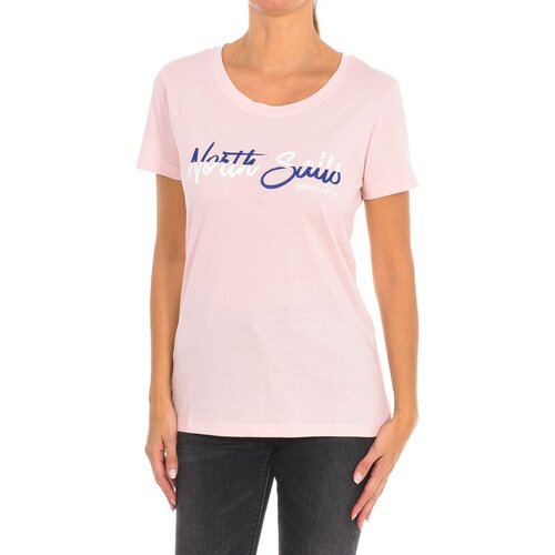 North Sails Majice s kratkimi rokavi 9024310-158 Rožnata Cene