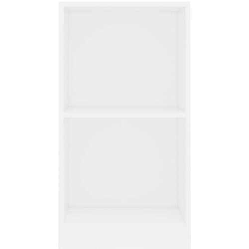 vidaXL Polica za knjige bijela 40 x 24 x 75 cm od konstruiranog drva Cijene
