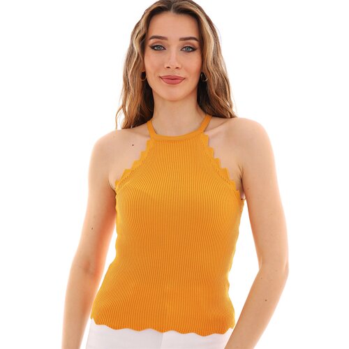 Dewberry Z2022 WOMEN&amp;#039;S KROP BLOUSE-SARI Slike