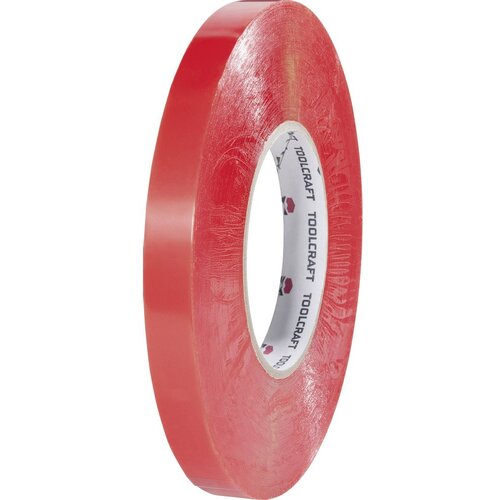 Toolcraft Dvostrana ljepljiva traka (D x Š) 50 m x 15 mm prozirna poliester 1397P1550C TOO Cene