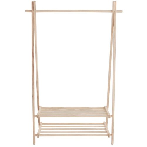 Jotex Stalak za odjeću od masivnog bora u svijetloj prirodnoj boji 100x150x41 cm Cole &amp;ndash; Slike