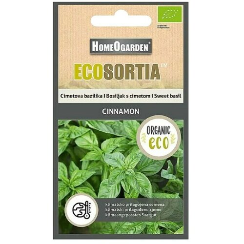 HOMEOGARDEN sjeme začinskog bilja Ecosortia bosiljak (Ocimum basilicum, Vrijeme sjetve: Veljača - Lipanj, Berba: Ožujak - Kolovoz) Cene