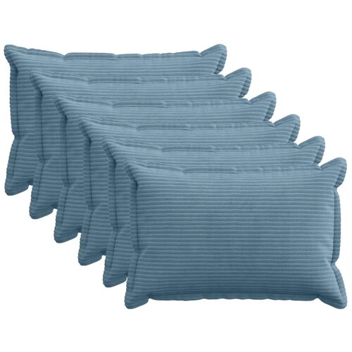  Presvlaka za jastuk 6 kom. HOUTEN Plava 30 x 50 cm Kord - Plava 30 x 50 cm 6 Cijene