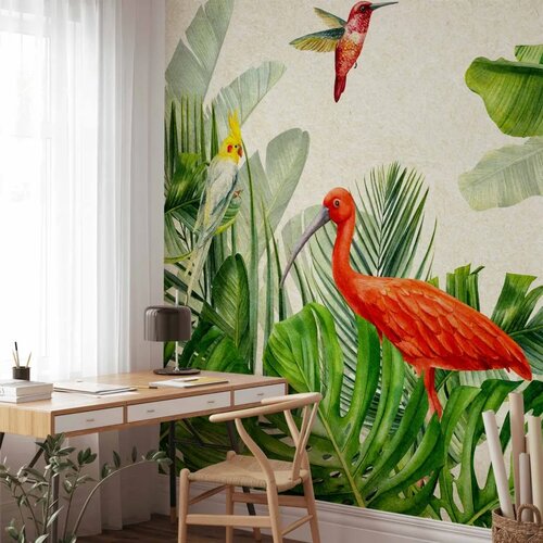  Foto tapeta - Exotic Birds - Third Variant 450x315 Cene