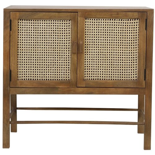 Light & Living Rjava komoda iz mangovega lesa 88x84 cm Nipas - Light & Living Cene