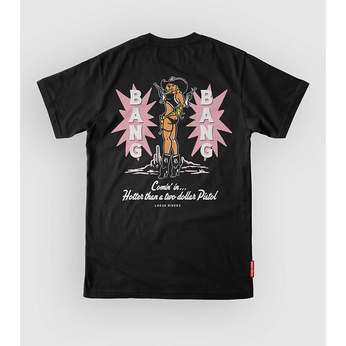 Loose Riders Bang Bang Tech Tee black Cene