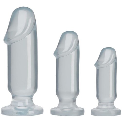 Doc Johnson - Crystal Jellies Anal Starter Kit - Transparent Cijene