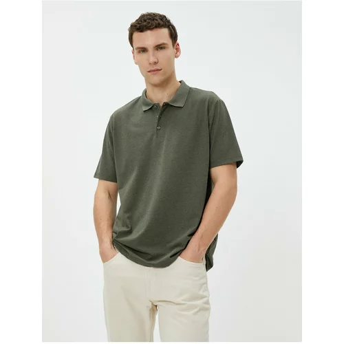 Koton Polo T-shirt - Khaki - Regular fit
