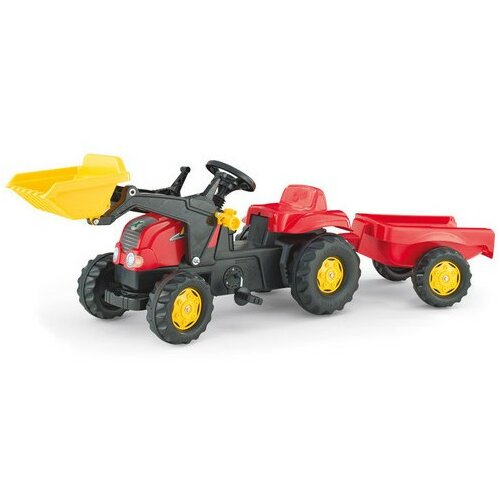 Rolly Toys Traktor na pedale sa utovarivačem Rolly kid Red Slike