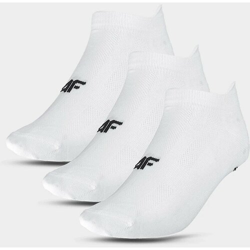 4f Women's Sports Socks Under the Ankle (3Pack) - White Slike