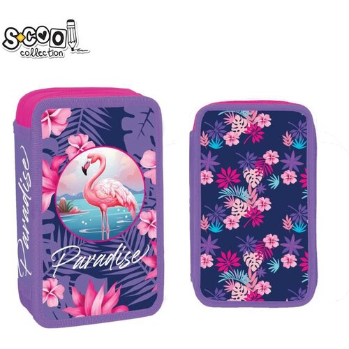 Scool Pernica Flamingos paradise dvodelna puna SC2914 Slike