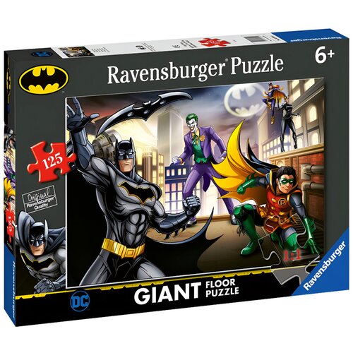Ravensburger Velikanska talna sestavljanka 125 kosov Batman iz kartona, odpornega na obrabo, Ve?barvno, (21552463) Cene