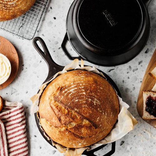Lodge Ponev Combo 27,4cm Seasoned Cast Iron / indukcija / lito železo, (5000198766) Slike