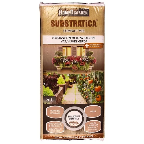 HOMEOGARDEN Substrat HomeOgarden Compact Mix (20 l, za sajenje in presajanje rastlin)