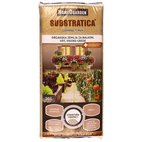 HOMEOGARDEN zemlja za biljke substratica compact mix (20 l) Slike