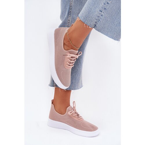 Boto Fabric Slip-on Sports Shoes On Platform Women's Pink Kalyra Cijene