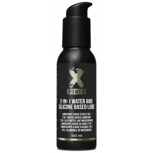 XPOWER 2-IN-1 WATER AND SILICONE BASED LUBE 100 ML