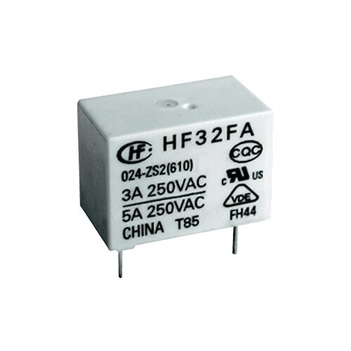 Hongfa Mrežni relej HF32FA/005-HSL2 (610), 5 V/DC, 1 x radnik., 5 A, 30 V/DC/250 Slike