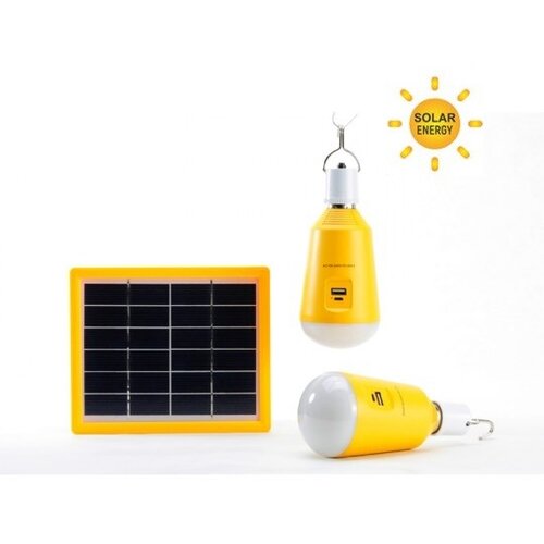 Mitea LIGHTING LED sijalica 2x2W 6500K + solarni panel 3W + power bank M702003 Slike