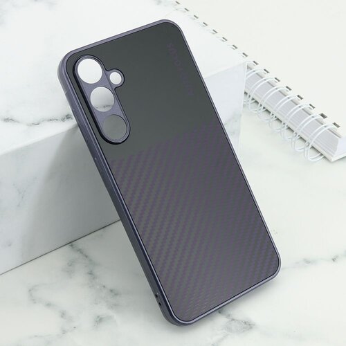 maska carbon lines za samsung A556B galaxy A55 5G/ ljubičasta Slike