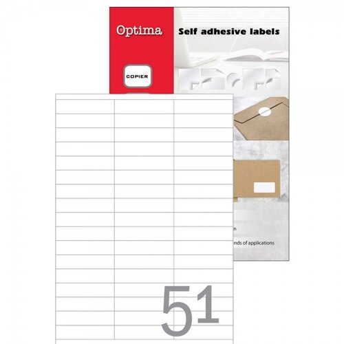  Etikete laser Optima 70 x 16,9mm Slike