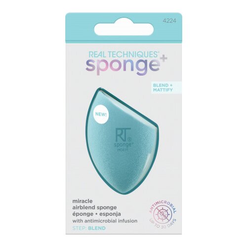 Real Techniques gobica za nanos tekoče podlage - Miracle Airblend Sponge (4224) Slike
