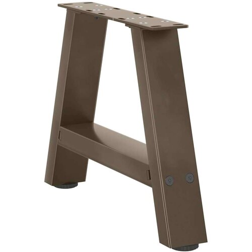  Noge za klub stolić A-oblika 2 kom 50 x (30-31) cm čelik - Prirodna 50 x (30-31) cm 1 Slike